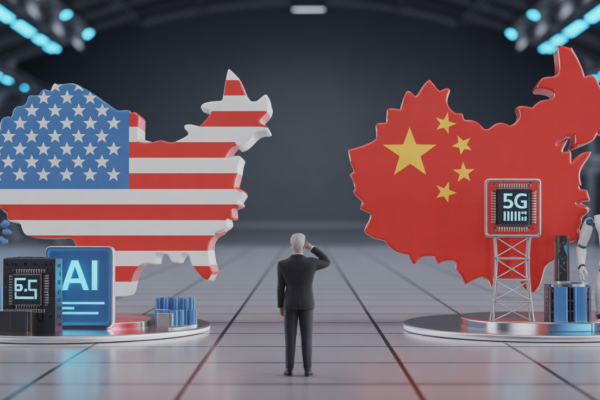 US China Technology Competition Dimon Warning on Global Power