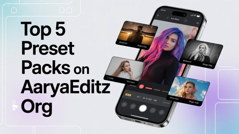 Top 5 Preset Packs on Aaryaeditz org